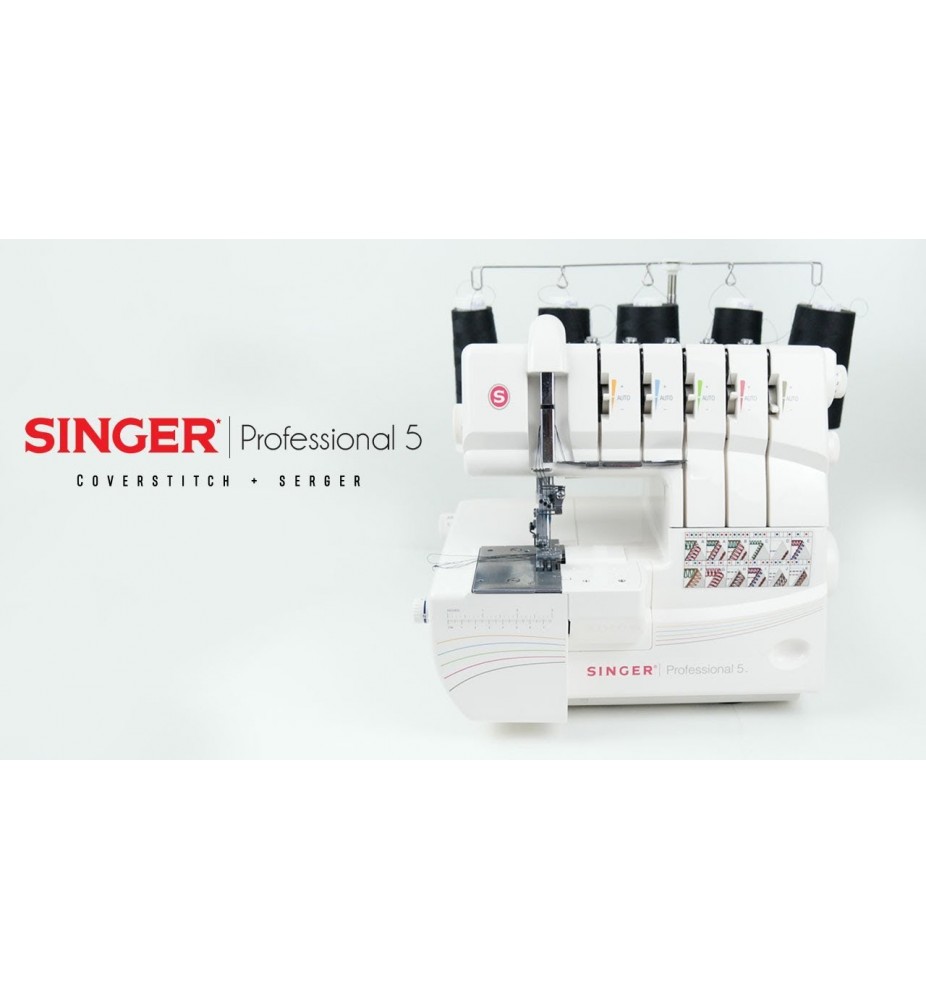 SINGER 14T968DC PROFESSIONAL 5 - Remalladora y recubridora