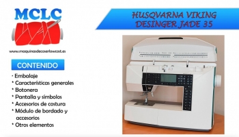 Máquina de coser y bordar Husqvarna Viking JADE 35